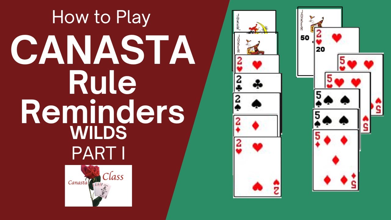 EASIEST Canasta for beginners tutorial Wilds Rules Reminder Part 1 of 2 #canasta #familygame