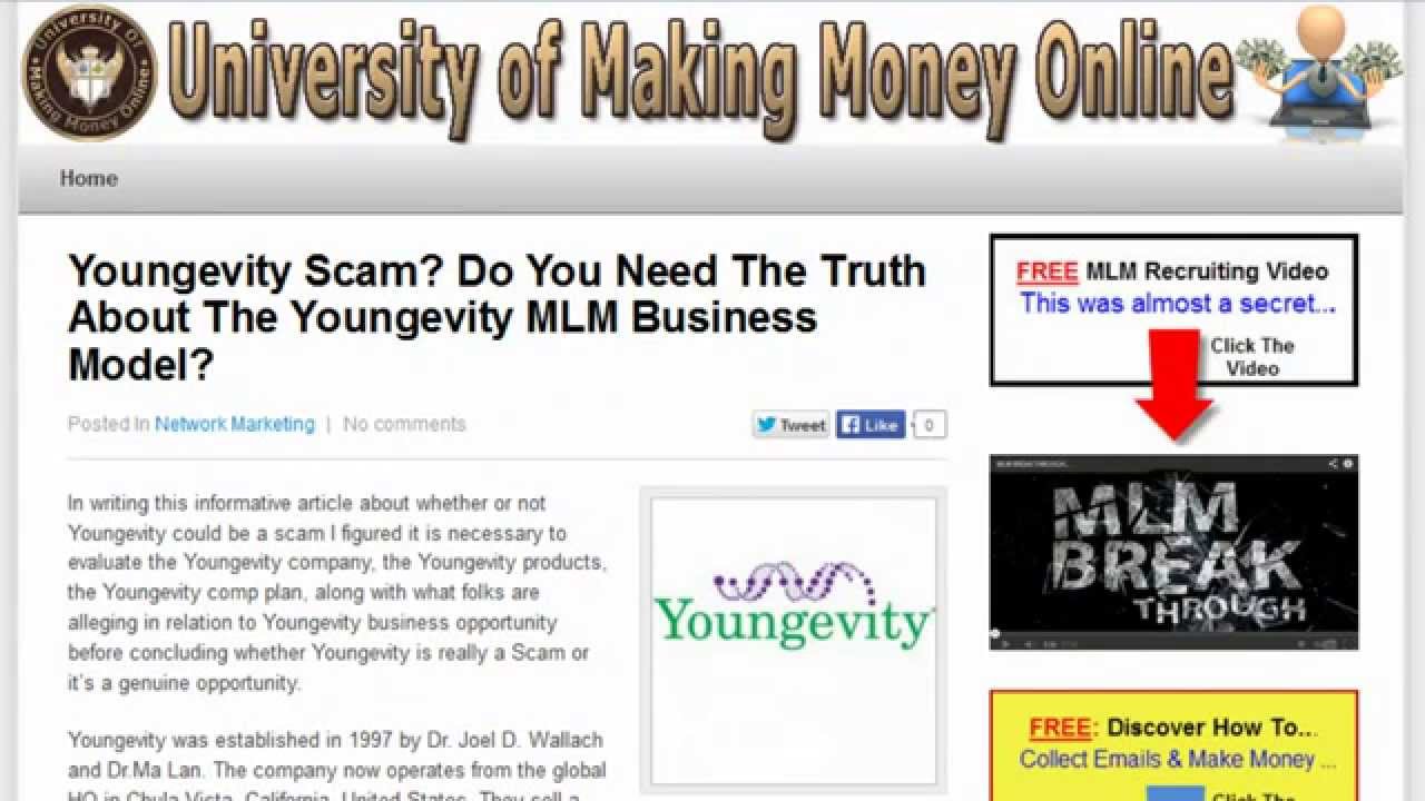 The Truth about the Youngevity Opportunity