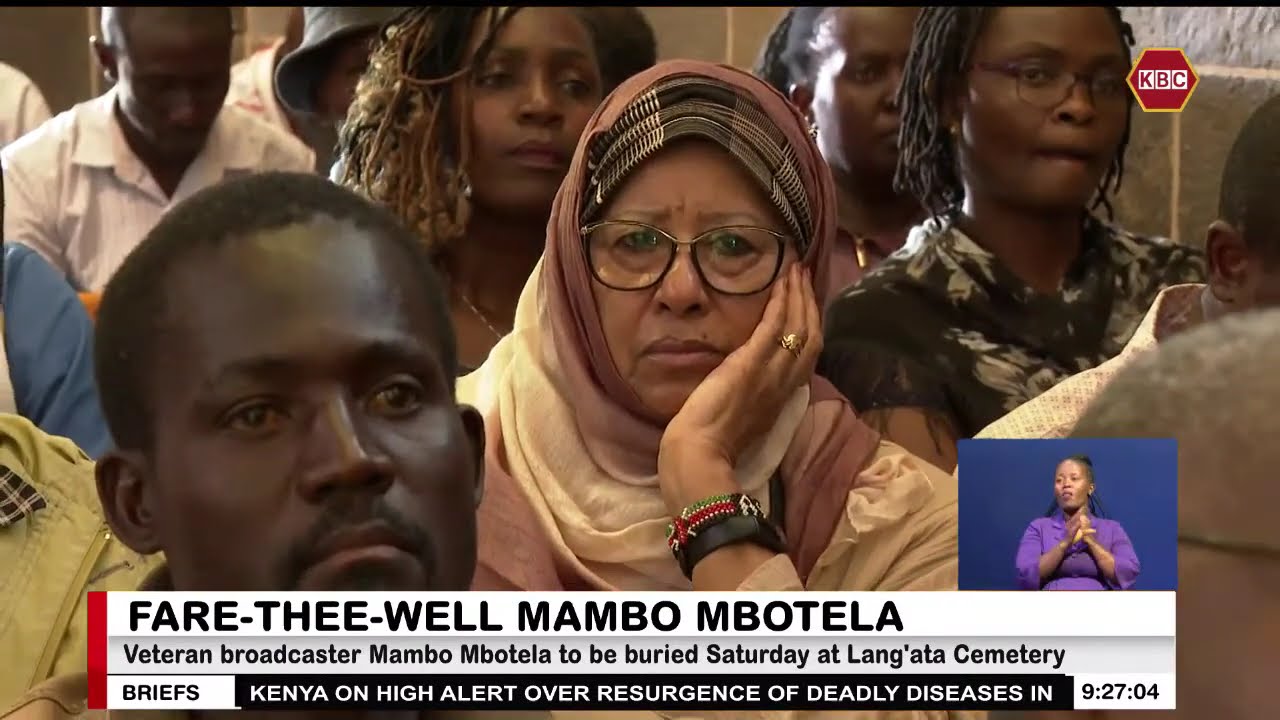 Requiem mass held at All Saints Cathedral in memory of Leonard Mambo Mbotela