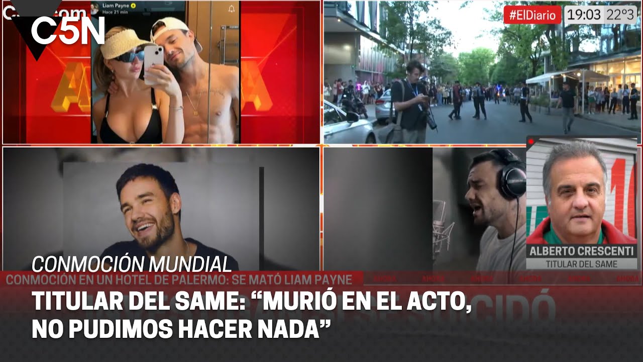La palabra del TITULAR del SAME tras la MUERTE de LIAM PAYNE
