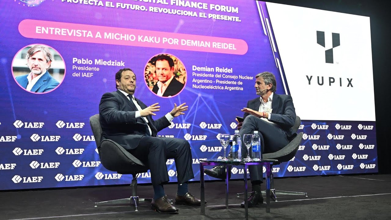 Entrevista con Demian Reidel. El Plan Nuclear Argentino - Digital Finance Forum IAEF