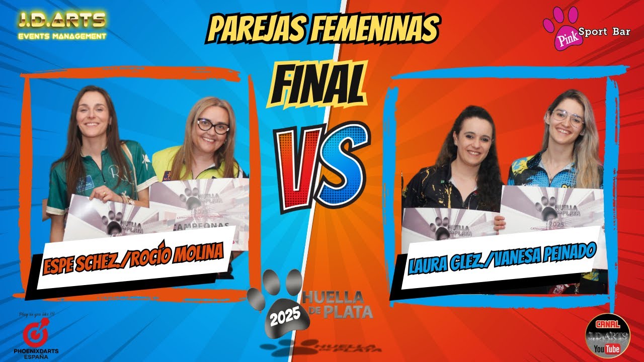 Huella de Plata 2025 - Espe Sánchez/Rocío Molina Vs. Laura Glez./Vanesa Peinado-Parejas Fem.-FINAL