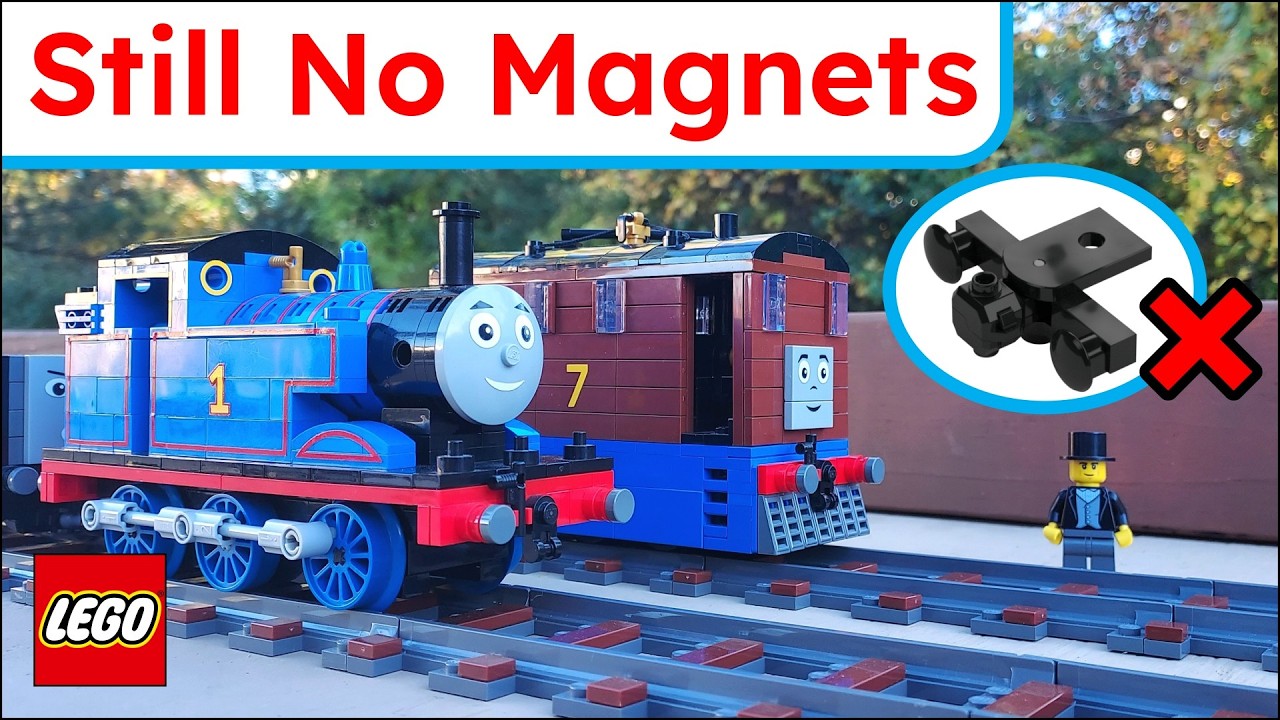 My NEW Method for Coupling Lego Trains