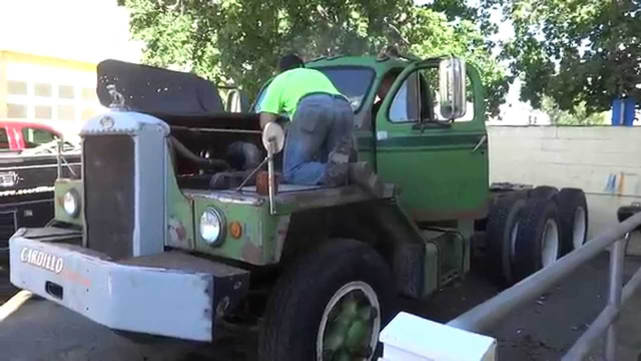Starting a B81 Mack