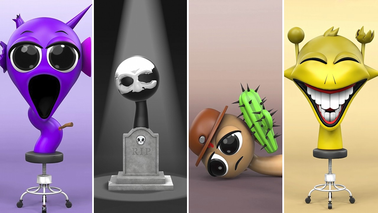 INCREDIBLE SPRUNKI HELP! | Tiles Hop EDM Rush