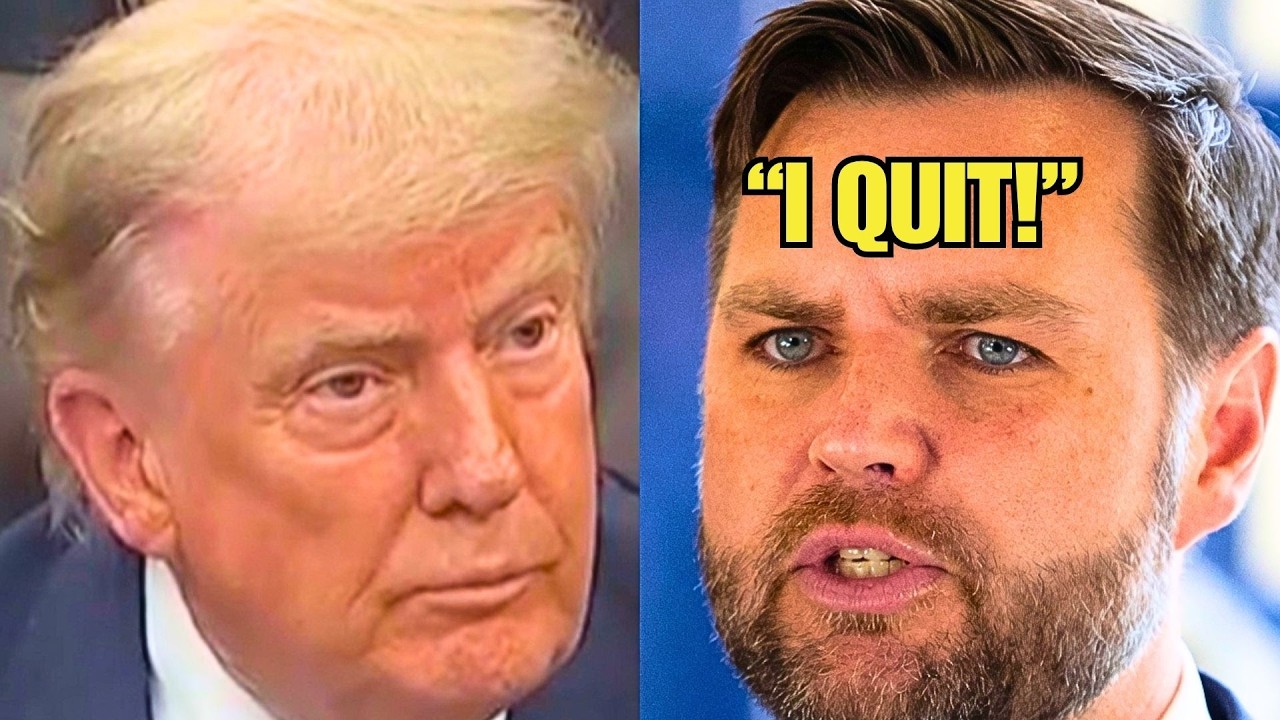 Вэнс НАНЕС УДАР ПО ТРАМПУ: уходит с поста ВИЦЕ-ПРЕЗИДЕНТА и БРОСАЕТ команду ТРАМПА?!