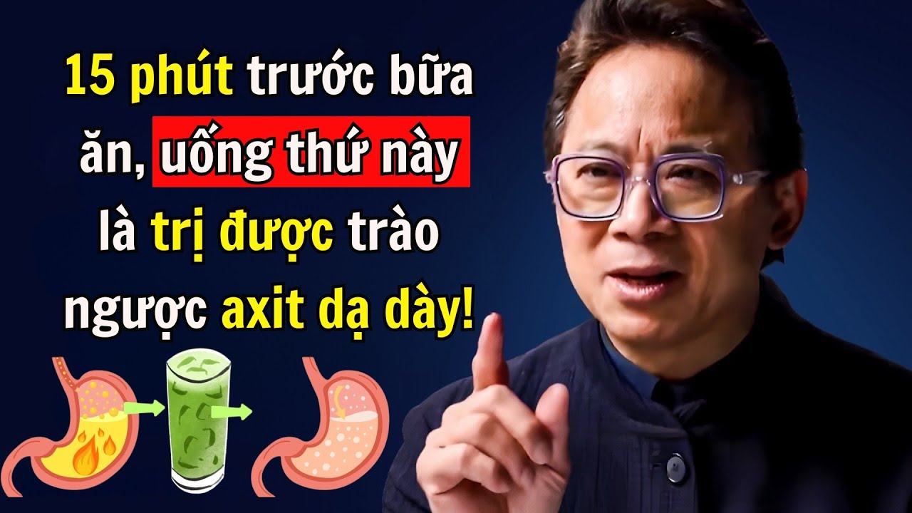 Tiến Sĩ Harvard Chỉ Cách Uống Ly Này Trước Bữa Ăn 15 Phút – Giúp Ngăn Trào Ngược Axit Dạ Dày