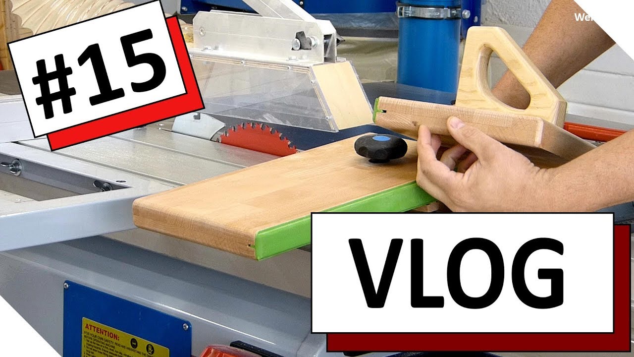 VLOG #15 Fritz und Franz sorgen für Sicherheit an der Formatkreissäge