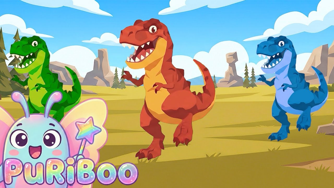 T-Rex Dance! | CAN'T STOP THE STOMP! 🔥