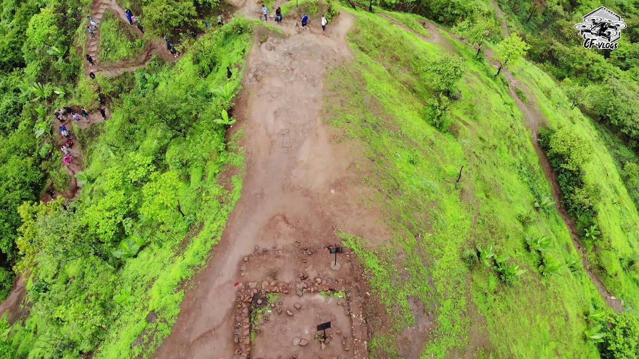 Tikona Fort 4k Drone Shots | Vitandgad Fort |Triangle Shape Fort| Pune
