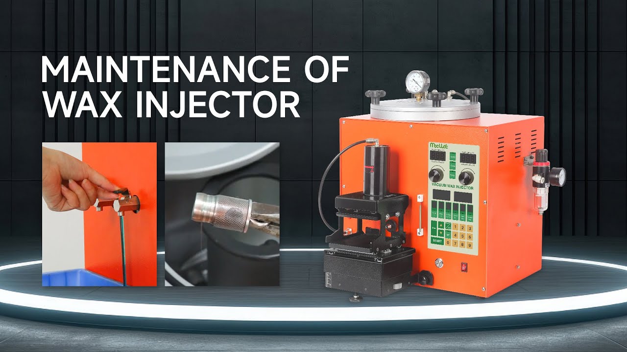 Maitenance of wax injector（Drain wax, clean wax chamber, filter check)