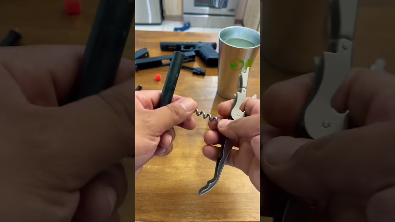 How to remove the orange tip from your airsoft pistol? 