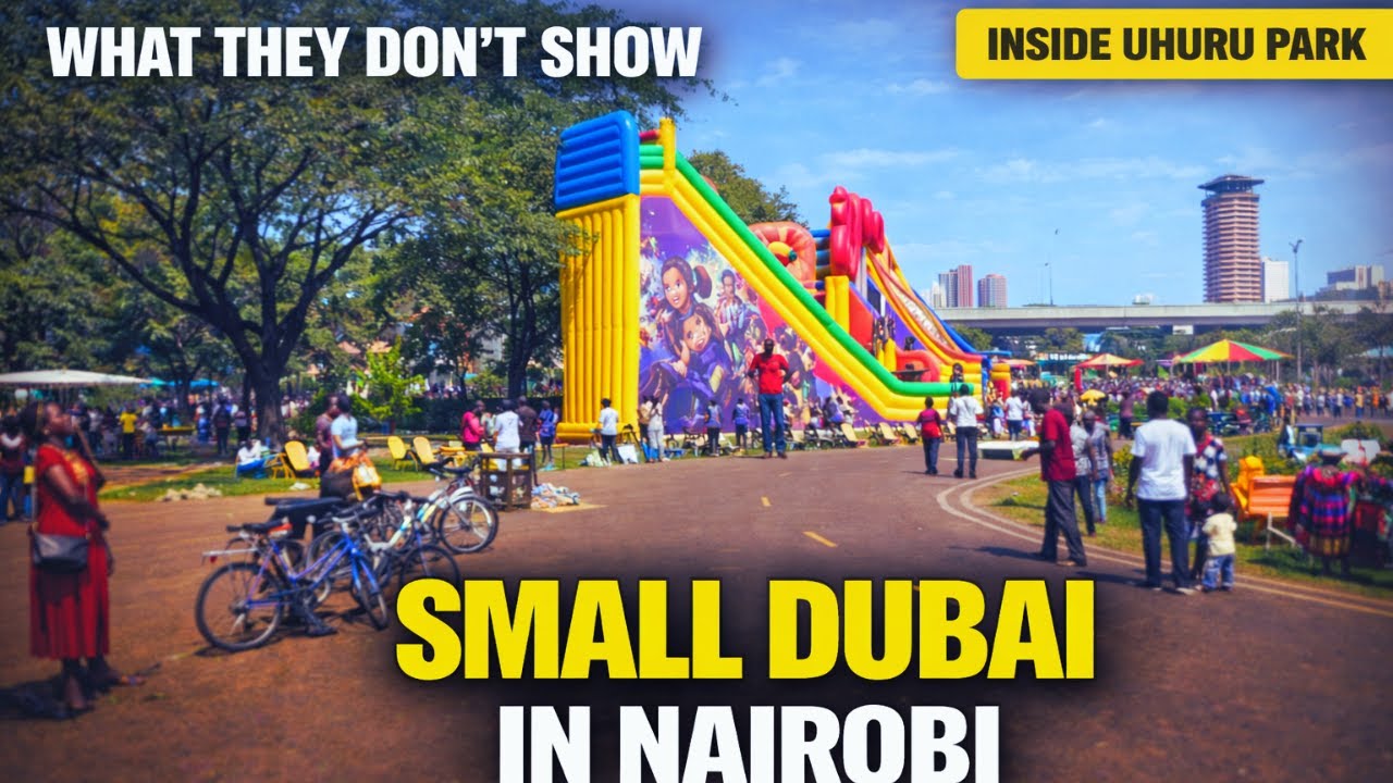 UHURU PARK ON SUNDAY, THIS SURPRISED ME | Nairobi Renovations