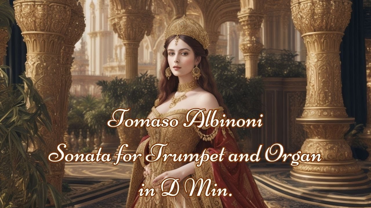 Tomaso Albinoni - Sonata for Trumpet and Organ in D Min.