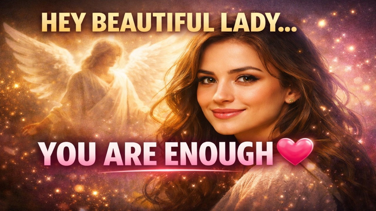 Dear Beautiful Lady… Your Angel Has a Message for You 💖  You Are Enough