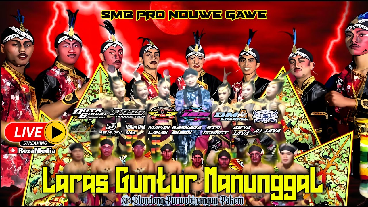 🔴#Live🔥LARAS GUNTUR MANUNGGAL #Streaming Jathilan Dangdut Kreasi SMB PRO Nduwe Gawe @ Glondong Pakem