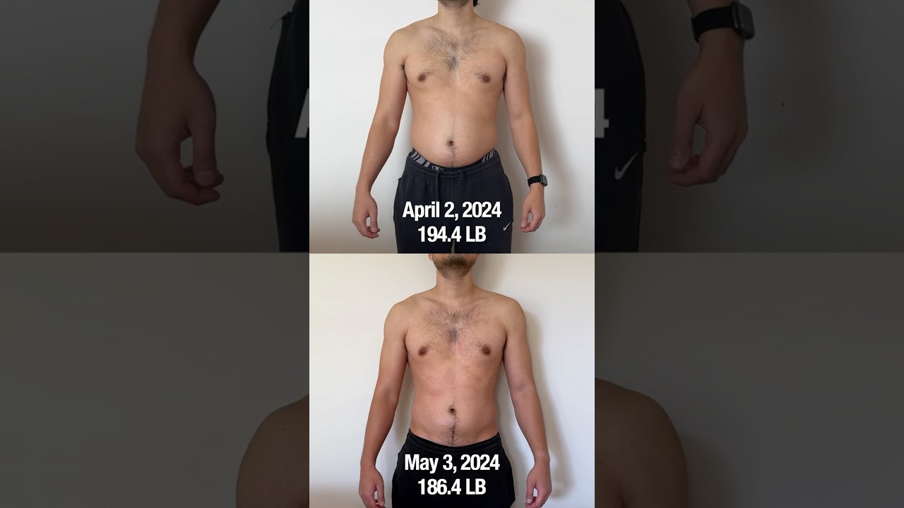 Running everyday for 30 days body transformation #weightloss #fitness #transformation
