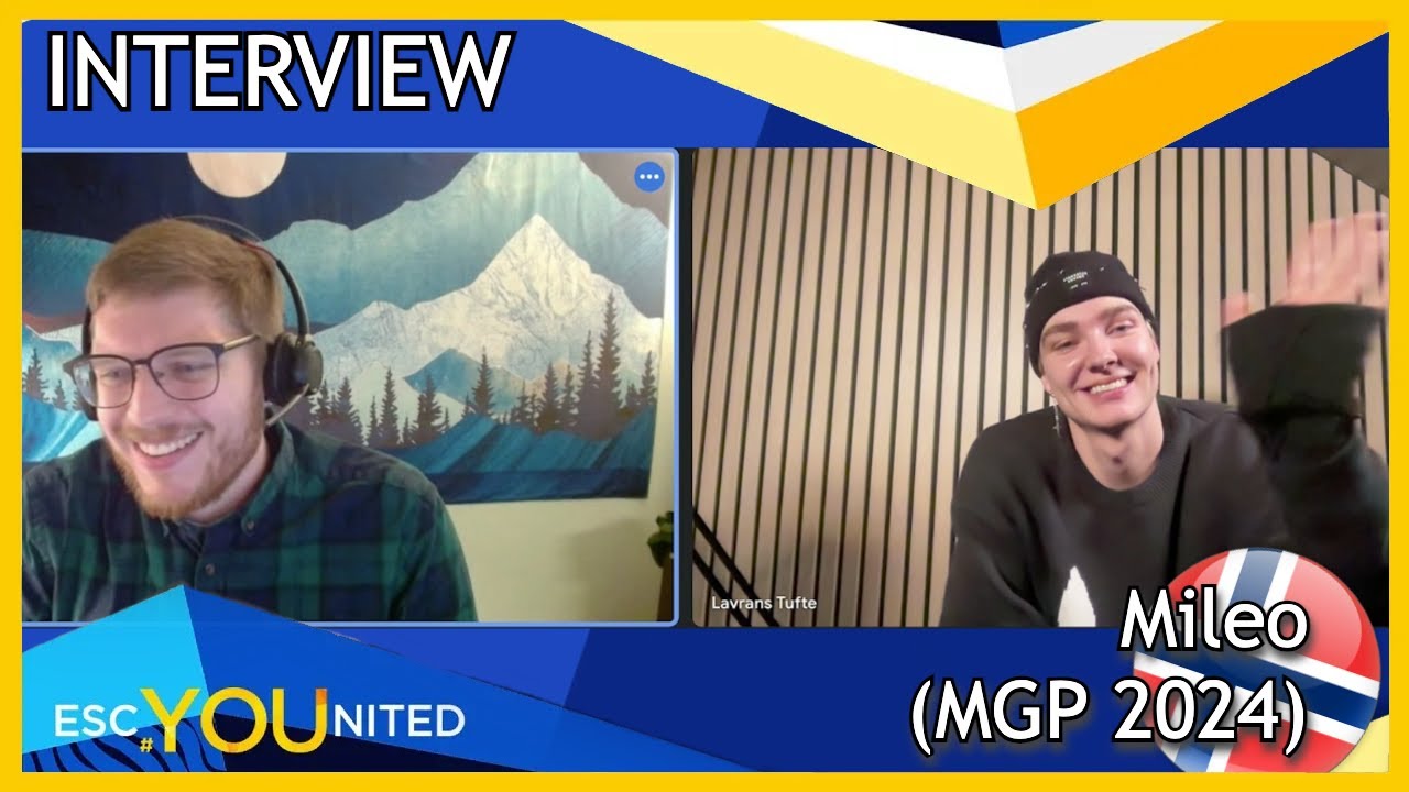 INTERVIEW with Mileo (Melodi Grand Prix 2024) You're Mine - NORWAY EUROVISION 2024