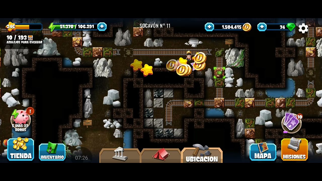 Diggy's adventure | Enanos y rieles 2: Socavón 8, 9, 10 y 11