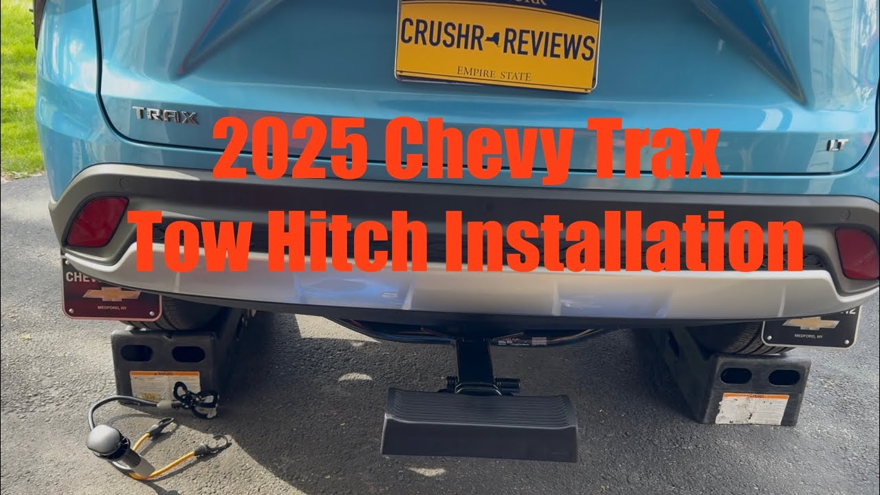2025 Chevy Trax Easy DIY Tow Hitch Installation