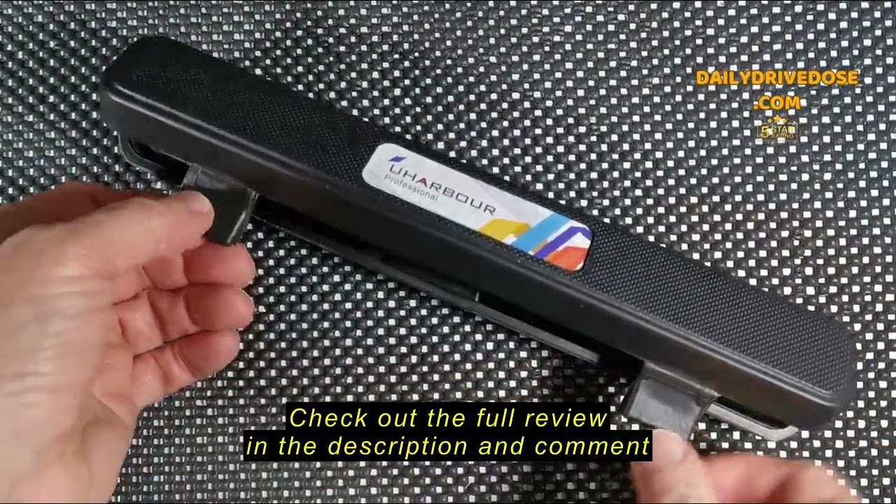 Review Uharbour Digital Torque Wrench 3/8 Drive, 0.66-44.29Ft.lbs/0.9-60Nm Range, Electric Torque Wr