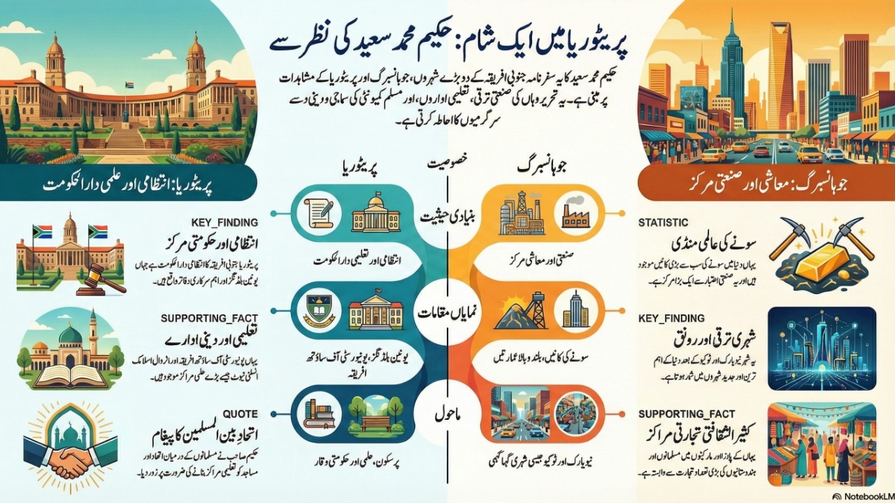 پریٹوریا میں ایک شام pritoria main aik sham