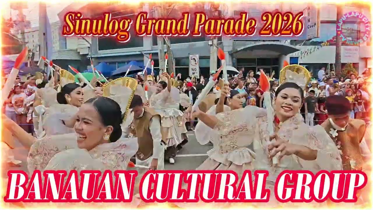 BANAUAN CULTURAL GROUP BARANGAY GUADALUPE CEBU joint the  Sinulog Grand Parade 2026