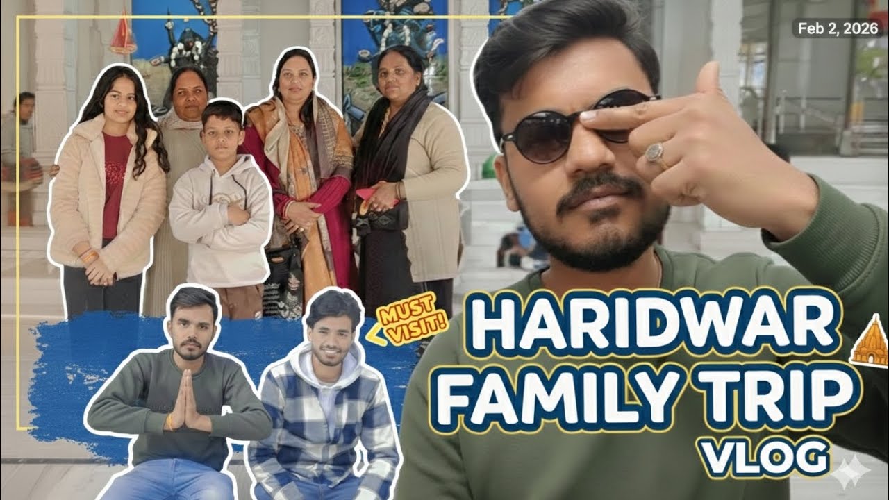 Family trip of Haridwar 😇subscribe ❤️ 