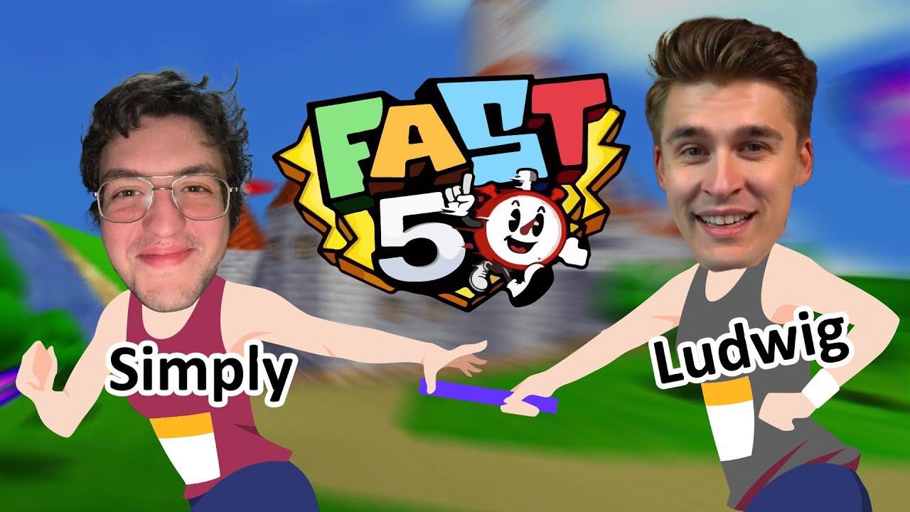 This 120 Star Race Was Cursed  ft.  @cheesespeedrunningyt @ludwig  @LiamKings@SimpleFlips @CONEYZZ