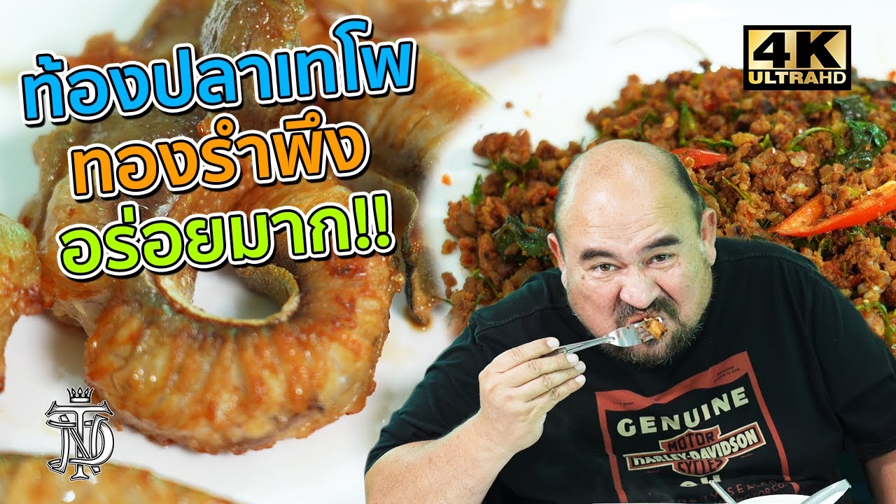 หม่อมถนัดแดก | ท้องปลาเทโพ ทองรำพึง อร่อยมาก | ร้านนี้มีตั้งแต่ปลา ยัน คางคก!!