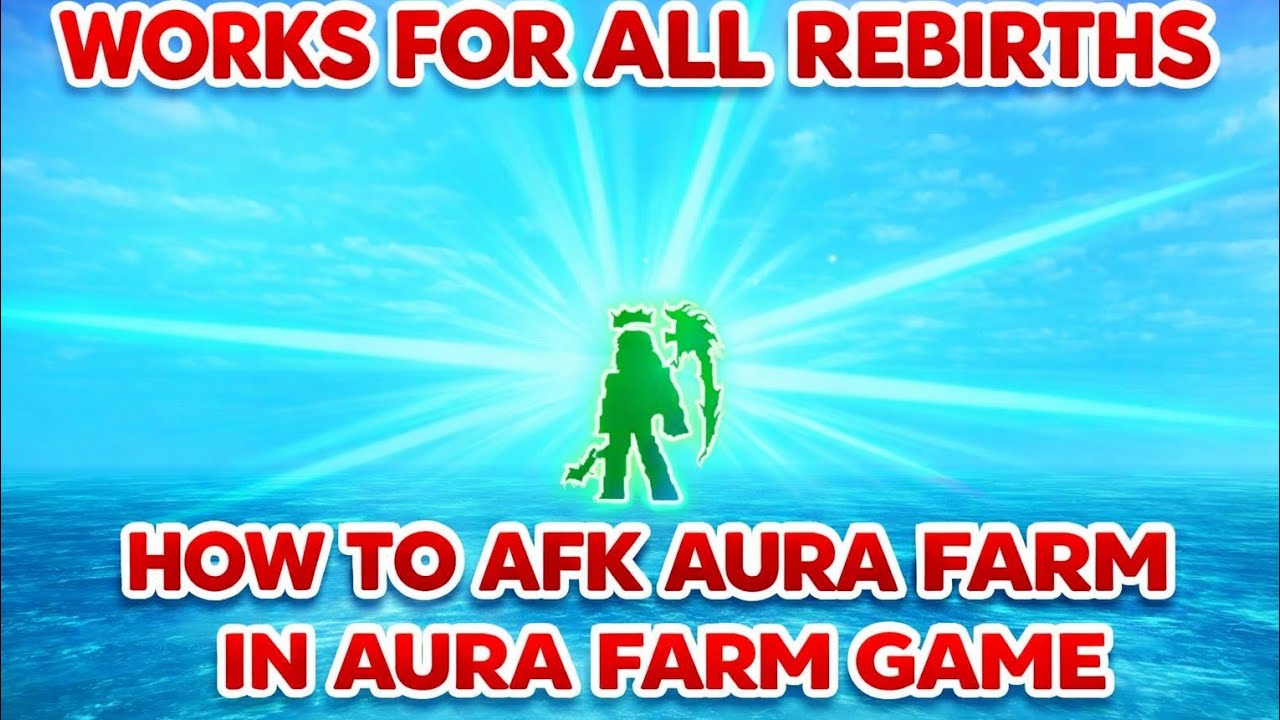How To AFK Farm Aura in Aura Farm Game | Best method | Full guide | Aura farm game | Roblox