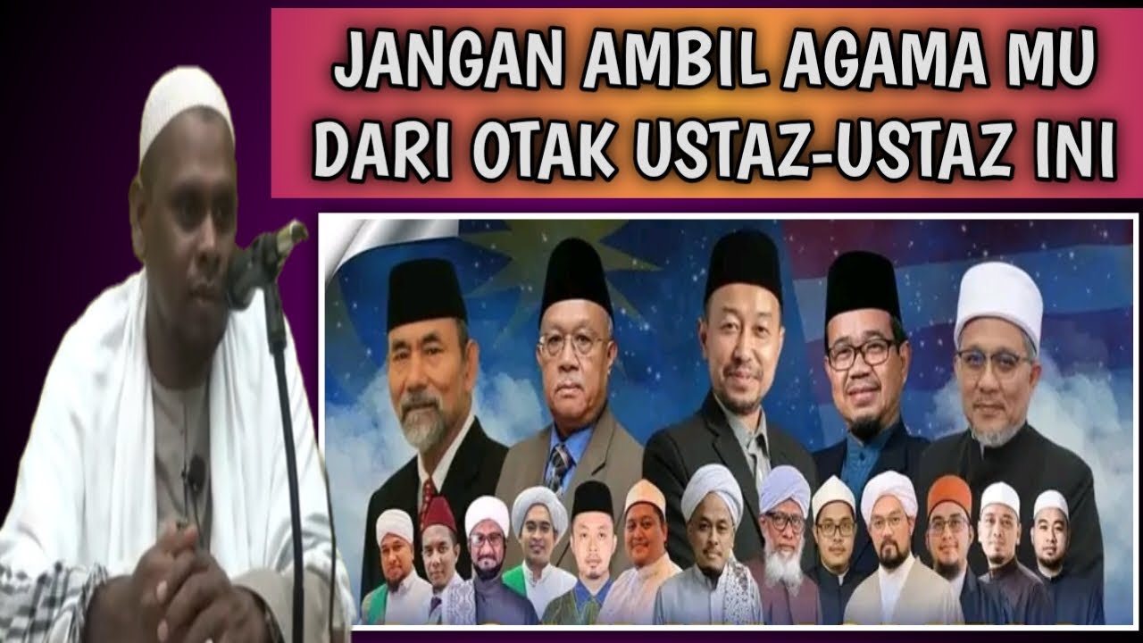 DARI MANA ENGKAU MENGAMBIL AKIDAH ?? USTAZ HALIM HASSAN