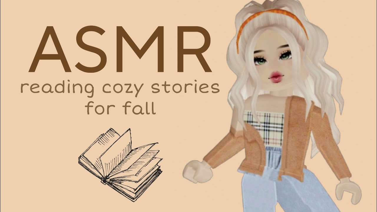 Roblox ASMR ~ reading you cozy fall stories🍂(clicky whispers)