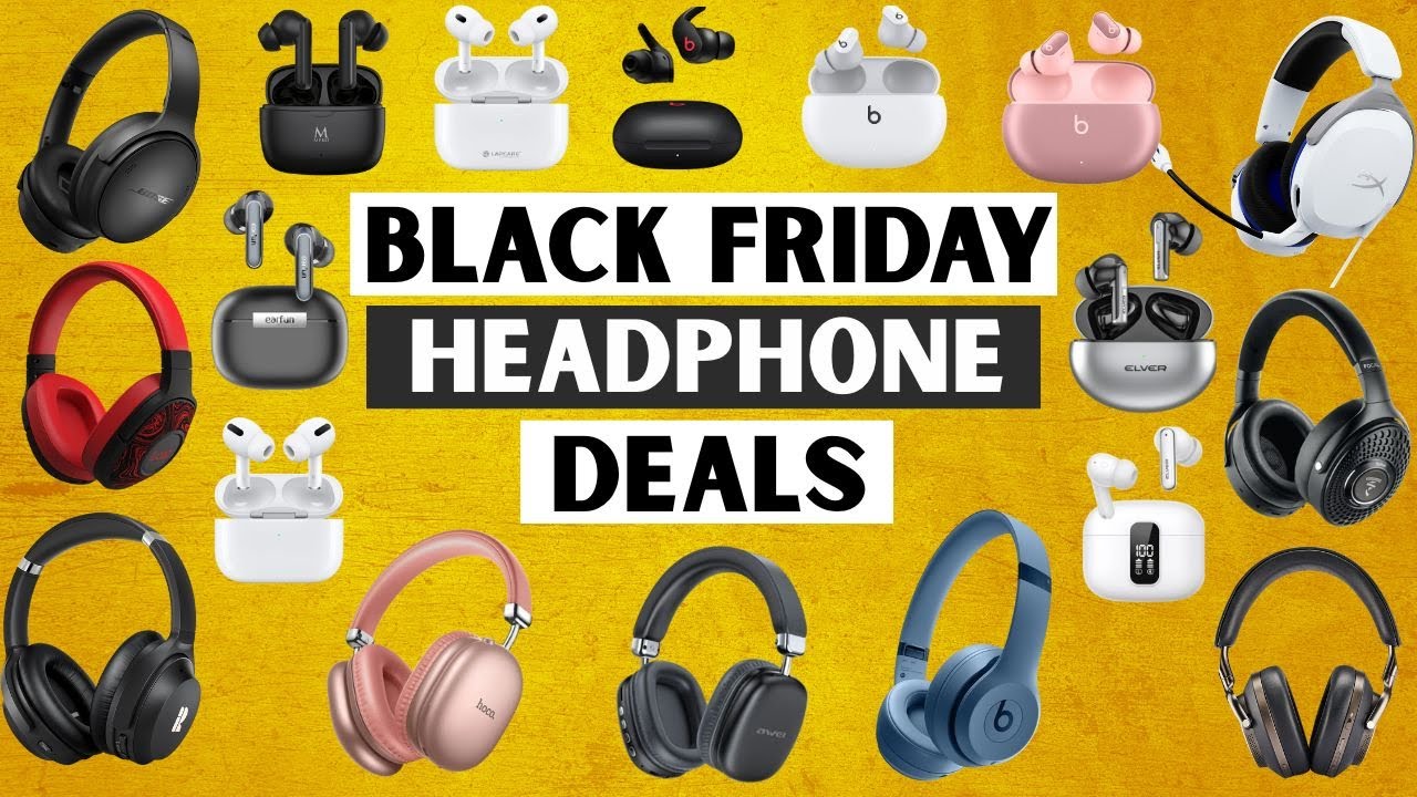 Top 15 Amazon Black Friday Headphone Deals 2025 | Black Friday Sale