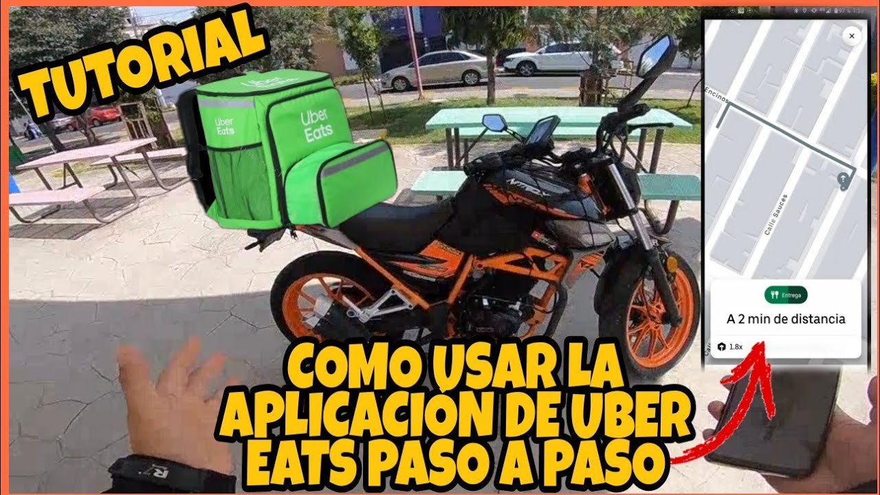 como USAR la APLICACIÓN de UBER EATS desde CERO Para Tu PRIMER PEDIDO #tutorial #delivery #uber