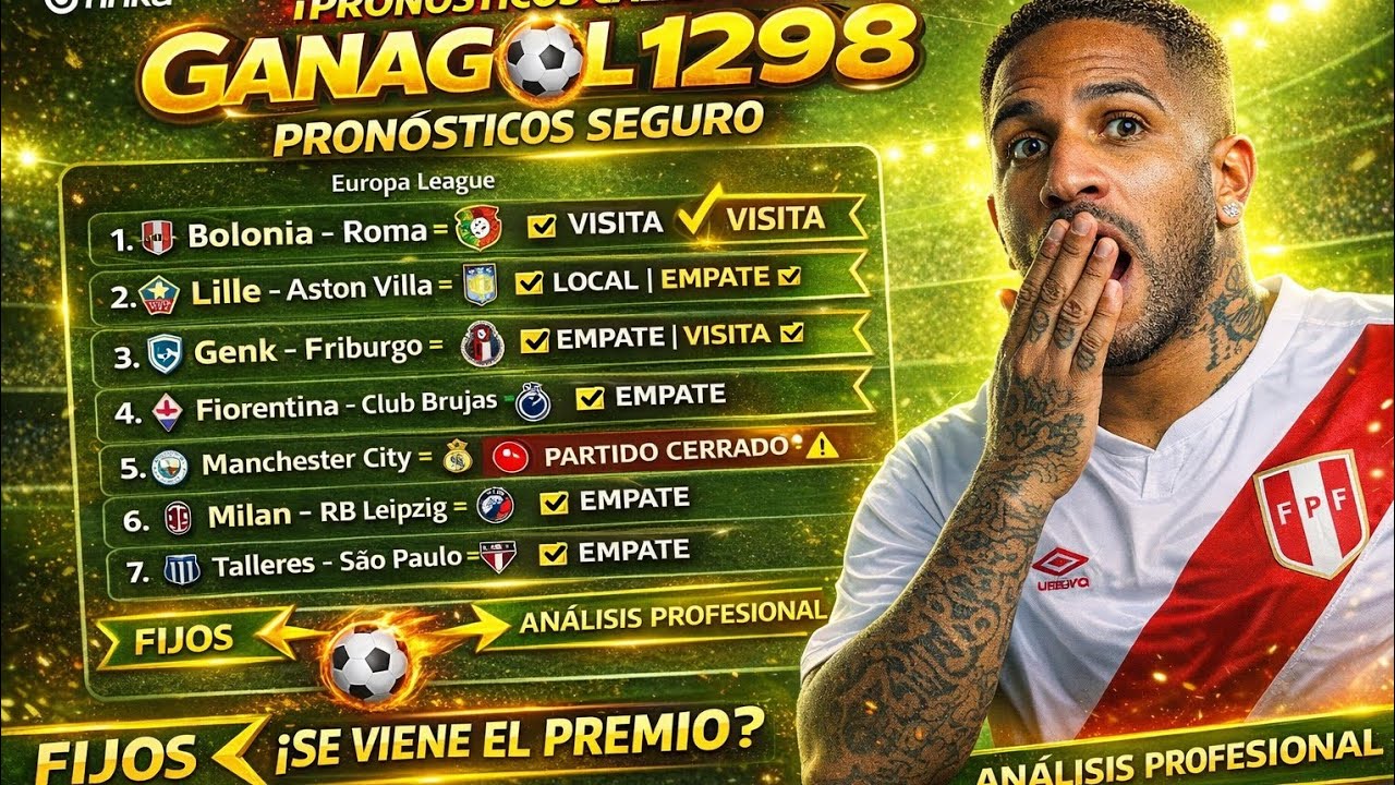 GANAGOL 1298 Pronosticos 
