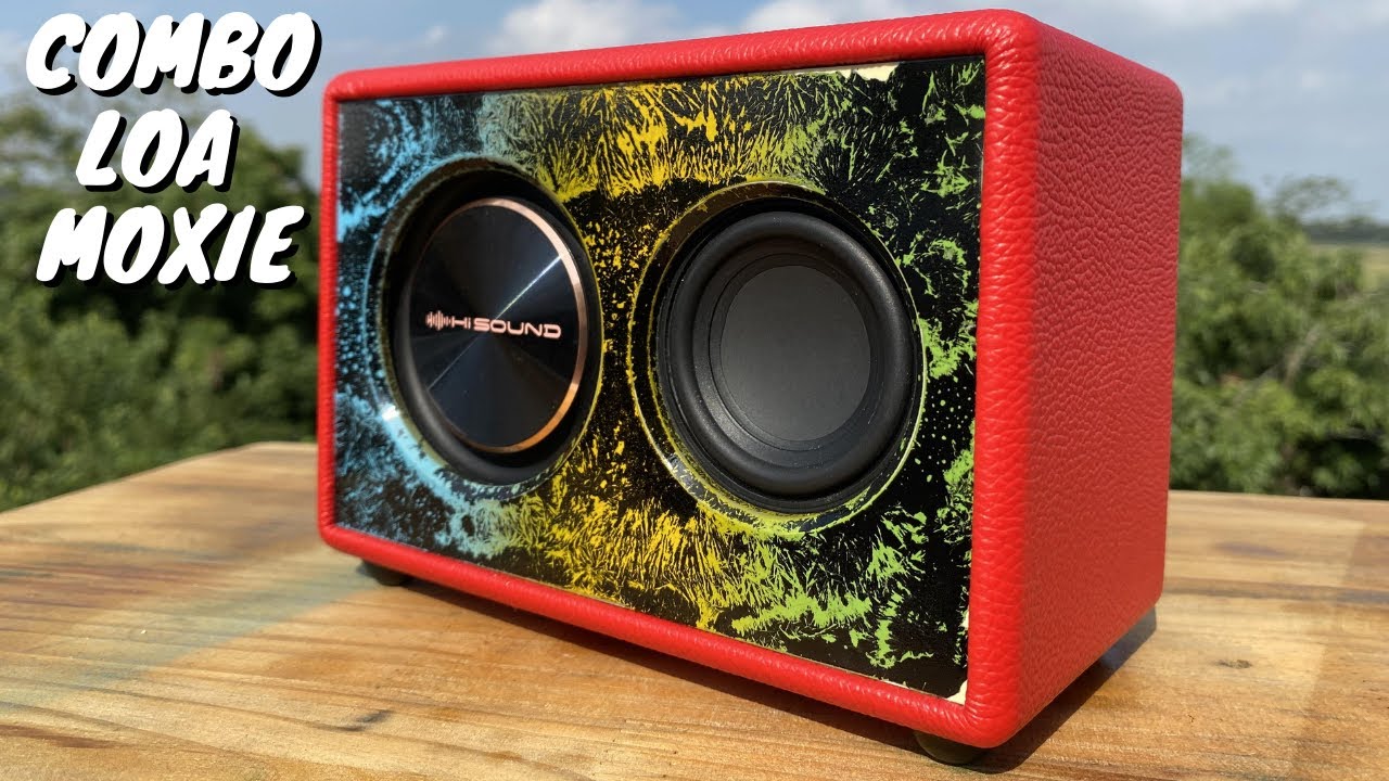 Lên Box Cho Combo Loa Moxie Với Phối Màu Cực Kì Bắt Mắt | Tập Làm Loa