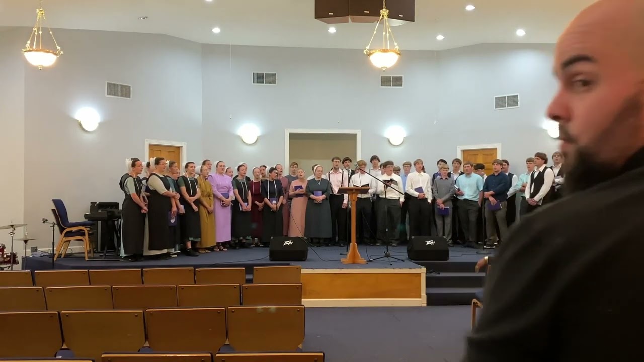 Amish Missionaries Sing German & English Hymns at EBC
