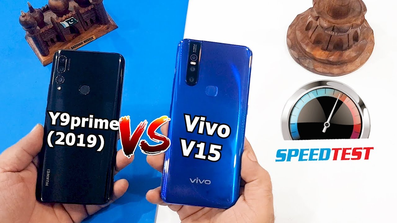 HUAWEI Y9 PRIME (2019) VS VIVO V15 | SPEED TEST | HELIO P70 VS KIRIN 710f
