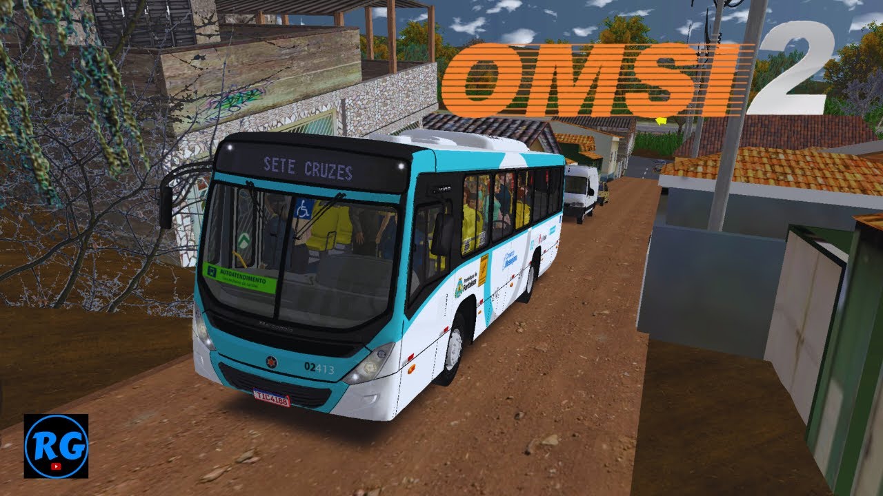 🔵 OMSI 2 • A Linha Mais Desafiante do Mapa Radial Marcopolo Torino S MB OF -1619 Bluetec 6 AC + MOZA