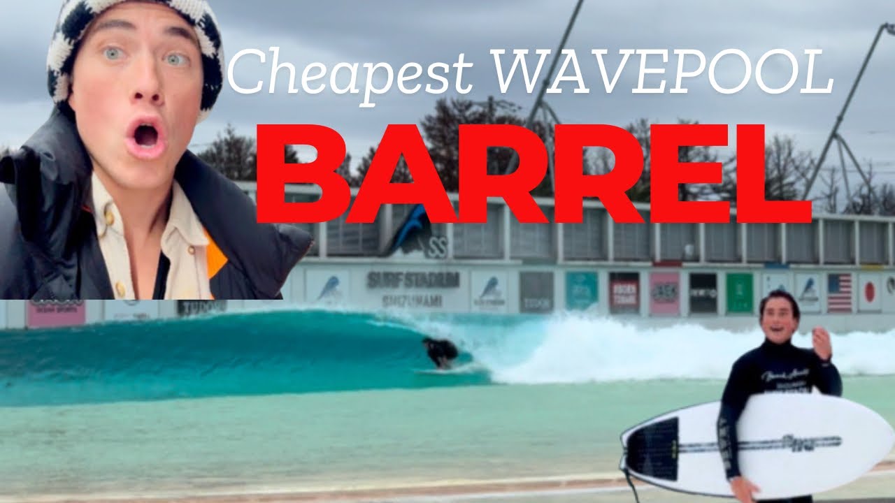 Cheapest WAVEPOOL in the WORLD: offshore perfect barrels in Japan