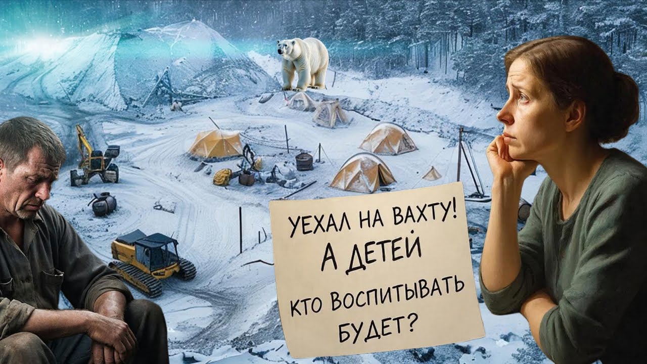 Уехал на вахту! Кто детей воспитывать будет? Философия работы, интересные истории.