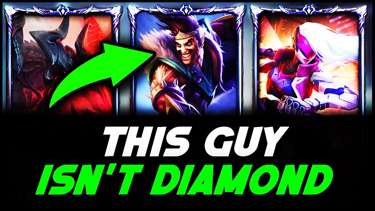 60% Winrate Gold Draven Goes into DIAMOND Solo Q for the First Time! - League of Legends