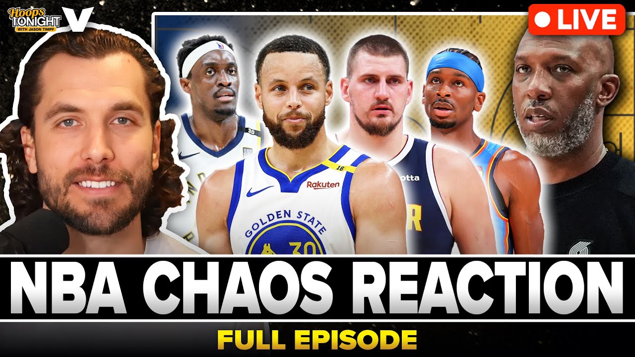 NBA LIVE REACTION: Warriors epic W vs. Nuggets, Thunder vs. Pacers + Chauncey Billups gambling story