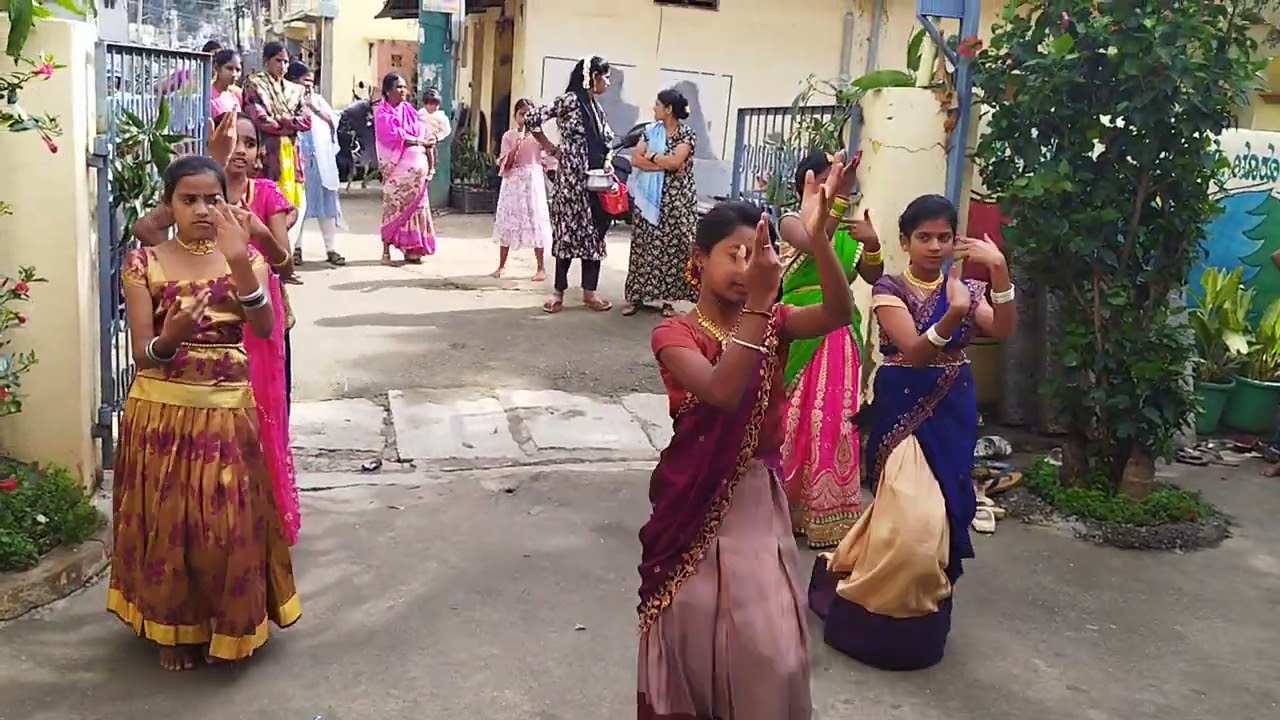 School dance ghps kuvempunagar 