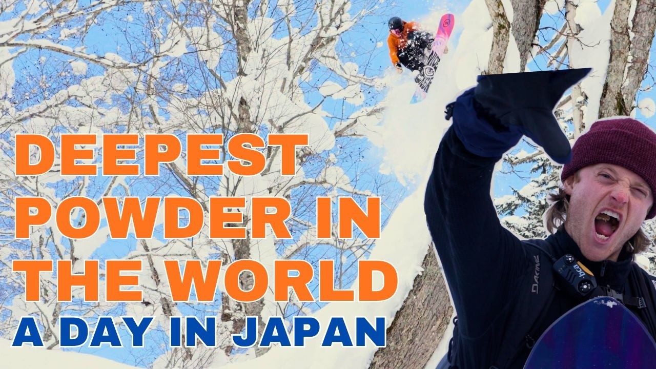 TRIP OF A LIFETIME | Snowboarding in Japan