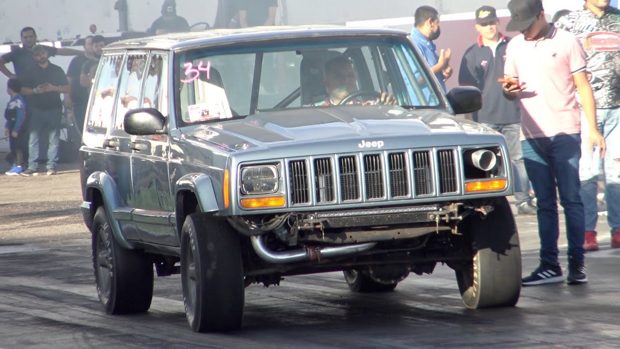 CHALLENGER HELLCAT VS CHEROKEE TURBO 
