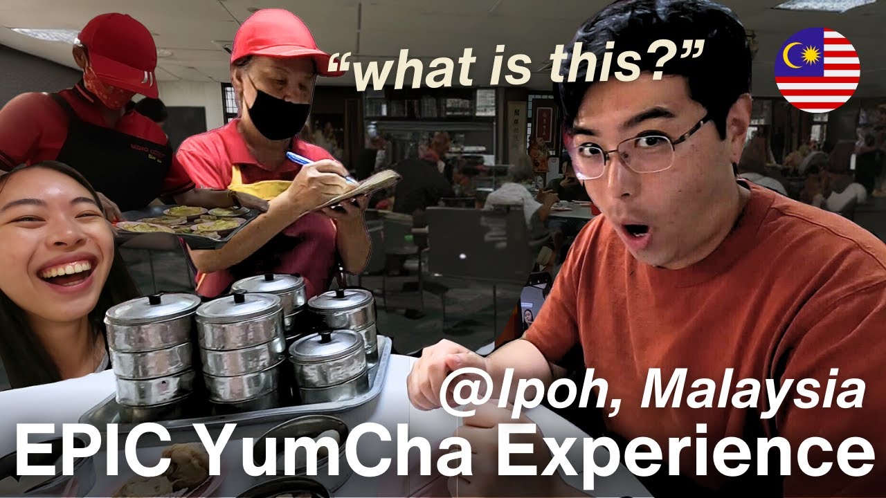 🇲🇾 Girlfriend's family takes me to Old School Dimsum/Yumcha in Ipoh [Malaysia Ep. 17]