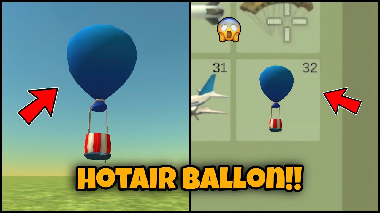 😱 HOW TO GET THE NEW HOT AIR BALLON IN CHICKEN GUN NEW UPDATE!!