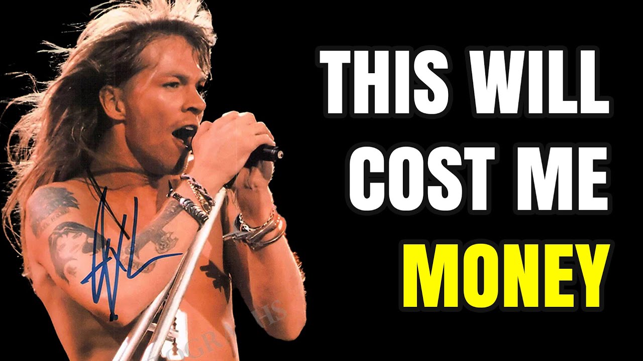 The secret to sing like Axl Rose is… stupid